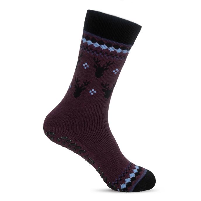 totes toasties® Mens Original Slipper Socks Stag Extra Image 3